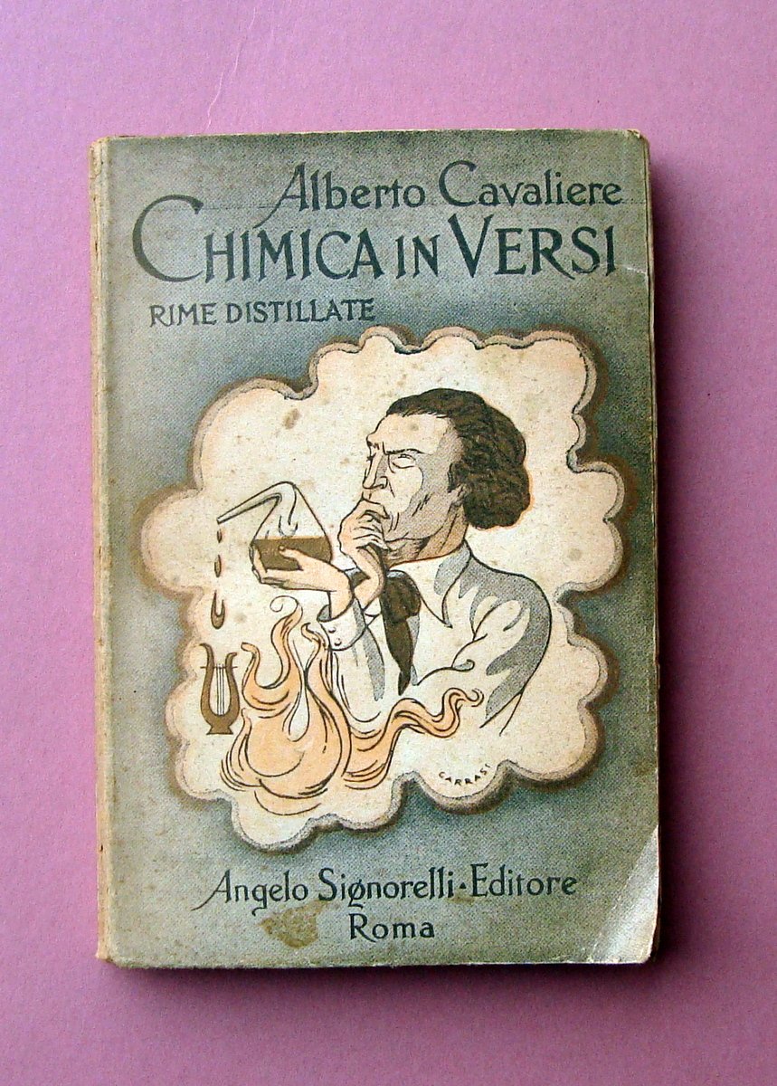 Cavaliere Albero Chimica in versi 1945 Signorelli Editore Roma Chimica …