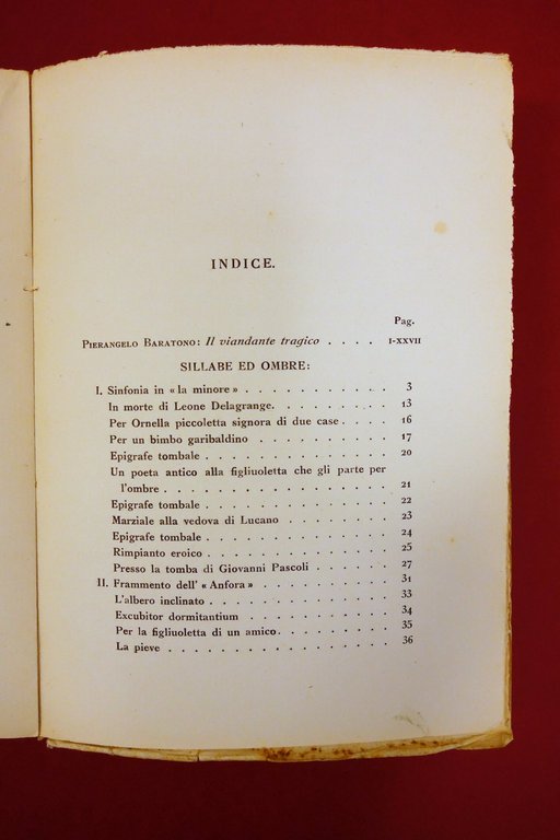 Ceccardo Roccatagliata Ceccardi Sillabe ed Ombre Treves Milano 1925 Prima … | Immagine Gallery 5