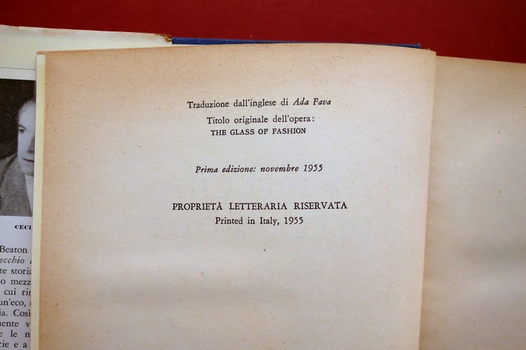 Cecil Beaton Lo Specchio della Moda Garzanti Milano 1955 Prima …