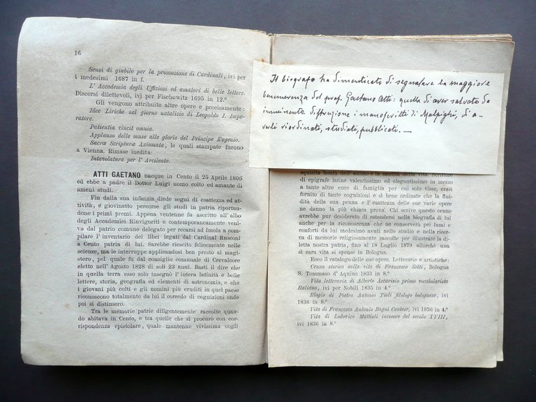 Cenni Biografici degli Illustri Centesi Compilati da Antonio Orsini Cento … | Immagine Gallery 4