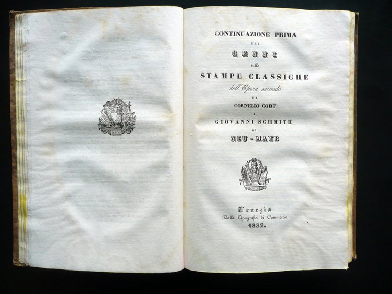 Cenni sulle Antiche Stampe Classiche da Finiguerra a Baroccio Venezia …