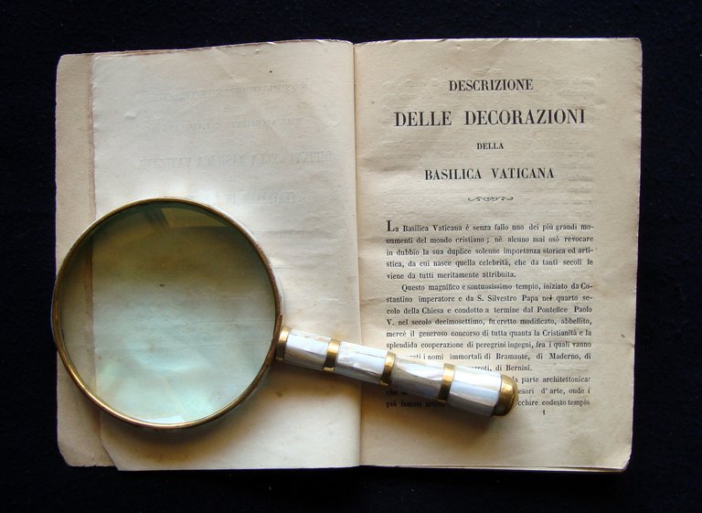 Centenario San Pietro dipinti Basilica Santificazione 25 beati 1867 Roma