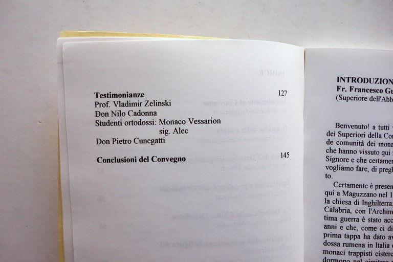 Centro Ecumenico Abbazia di Maguzzano Don Calabria 2 Atti di …