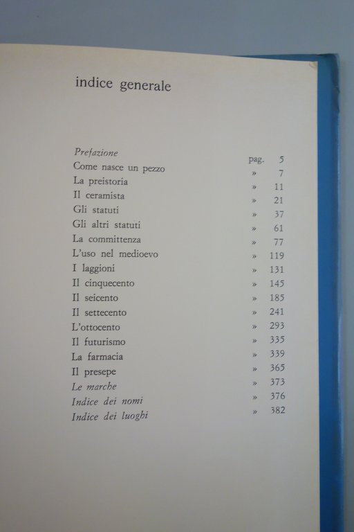 CERAMICA E CERAMISTI DI LIGURIA MARZINOT SAGEP EDITRICE GENOVA 1979
