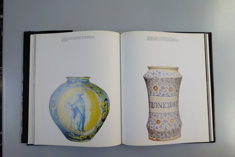 CERAMICHE ITALIANE DI FARMACIA GIORGIO LISE AMILCARE PIZZI EDITORE 1987