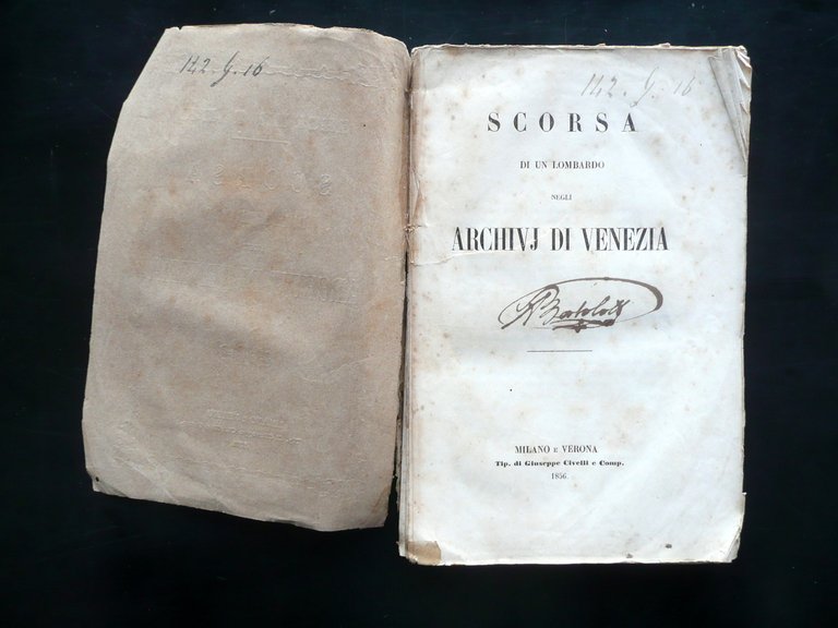 Cesare Cant˘ Scorsa di un Lombardo negli Archivi di Venezia …
