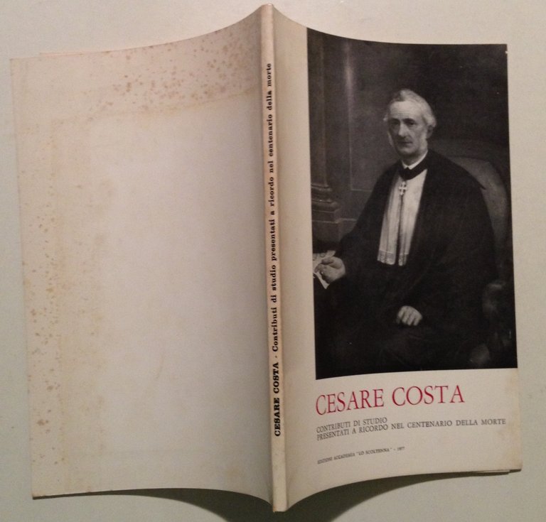 Cesare Costa Contributi Studio Presentati a Ricordo nel Centenario Della …