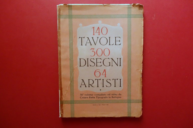 Cesare Ratta 140 Tavole 300 Disegni di 64 Artisti Italiani …