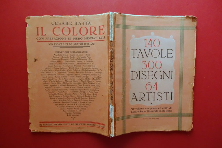 Cesare Ratta 140 Tavole 300 Disegni di 64 Artisti Italiani …