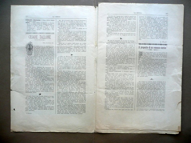 Cesare Tallone Copertina Articolo La Ronda Anno IV N. 40 … | Immagine Gallery 2