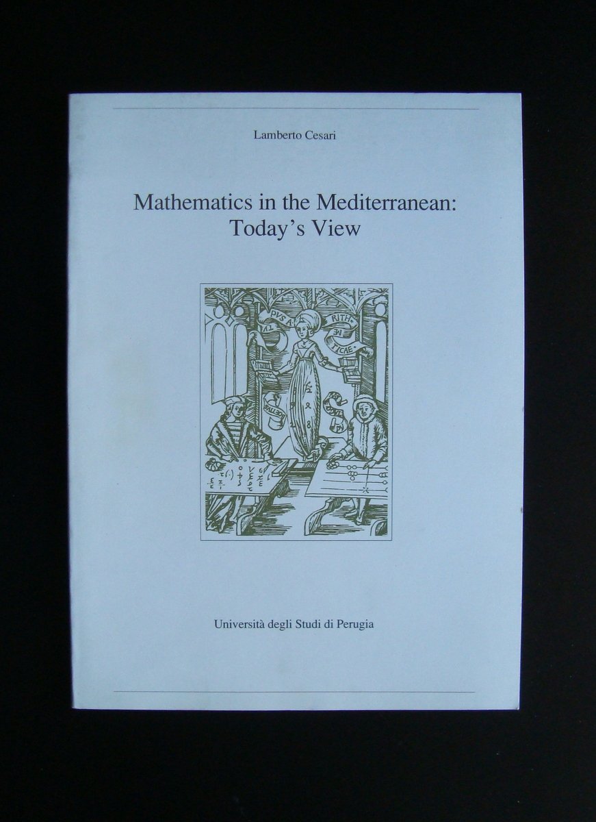 Cesari Lamberto Mathematics in the Mediterranean Today's View 1990 Perugia | Immagine principale