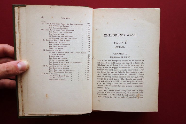 Children's Ways Selections from Studies of Childhood James Sully 1898 …
