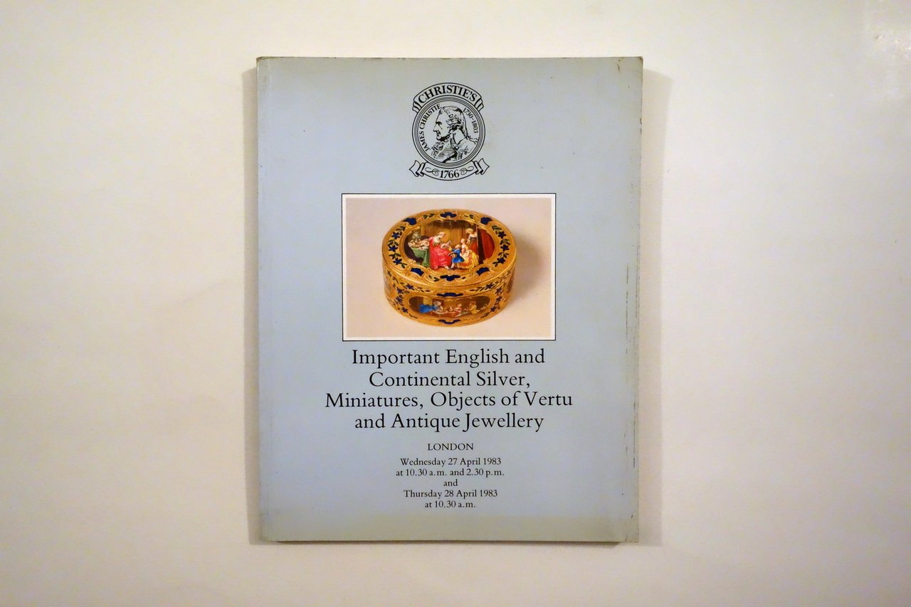 Christie's Catalogo Asta English and Continental Silver Jewellery 1983 De … | Immagine principale