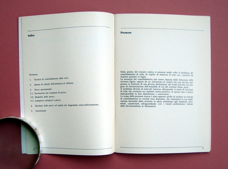 Cigni Giuseppe Nuove Tecniche Consolidamento Travi in Legno 1981 Edizioni …