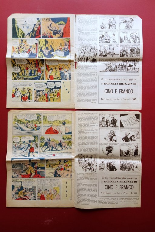 Cino e Franco Avventure Americane 2 Numeri Racconti Completi 1958 …