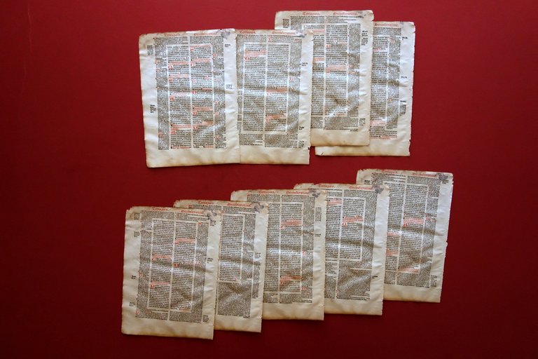 Cinquecentina Frammento Consacrazione '500 Precetti Liturgia