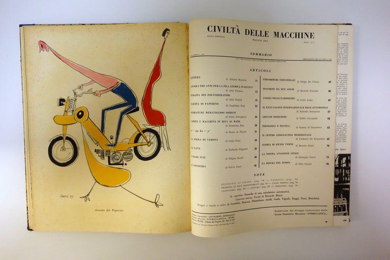 Civiltà delle Macchine Anno I 1953 6 Numeri Annata Completa …
