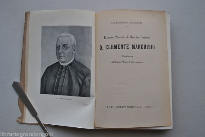 Clemante Marchisio Santi Racconigi Rivalba Torinese Figlie San Giuseppe 1933