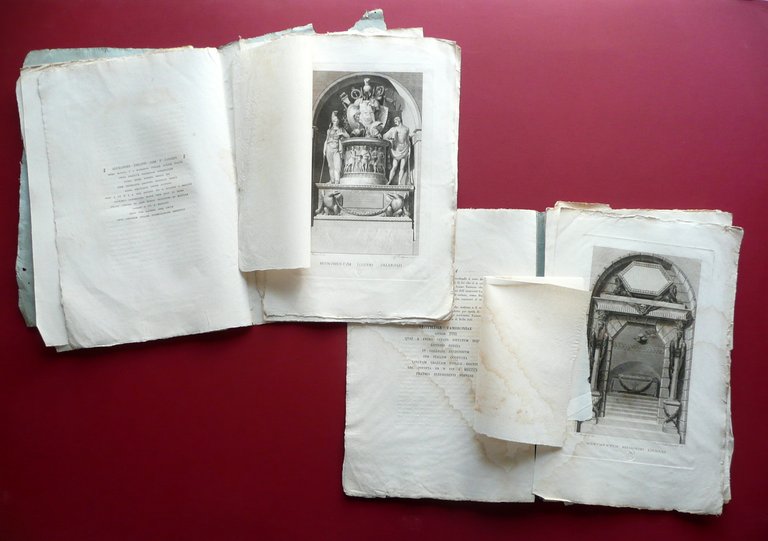 Collezione 100 Monumenti Sepolcrali Cimitero di Bologna Fascicoli I II …