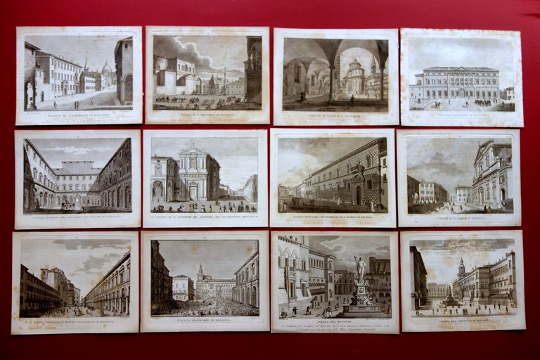 Collezione di Cinquanta Vedute della Citt‡ e Contorni di Bologna …