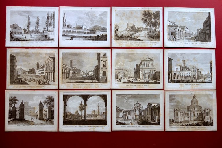 Collezione di Cinquanta Vedute della Citt‡ e Contorni di Bologna …