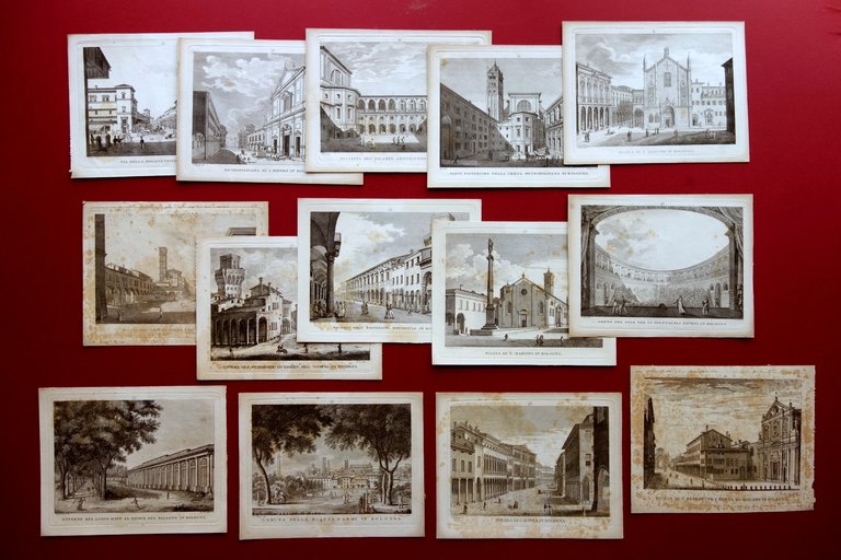 Collezione di Cinquanta Vedute della Citt‡ e Contorni di Bologna …