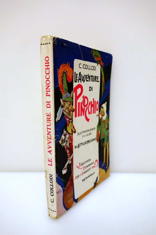 Collodi Le Avventure di Pinocchio Illustrazioni di Mussino Bemporad 1931
