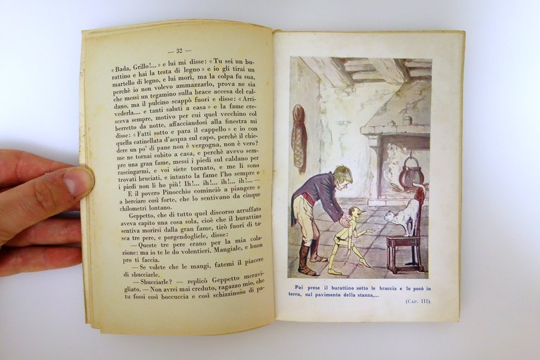 Collodi Le Avventure di Pinocchio Illustrazioni di Mussino Bemporad 1931