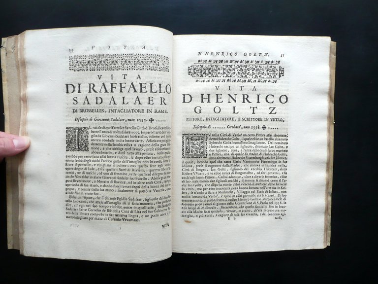 Cominciamento e Progresso dell'Arte dell'Intagliare in Rame Baldinucci 1686