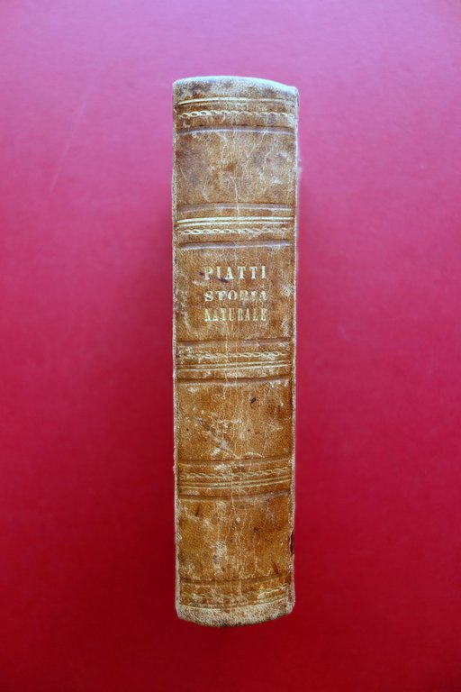 Compendio di Storia Naturale Angelo Piatti Paravia Torino 1879-80 Parte …