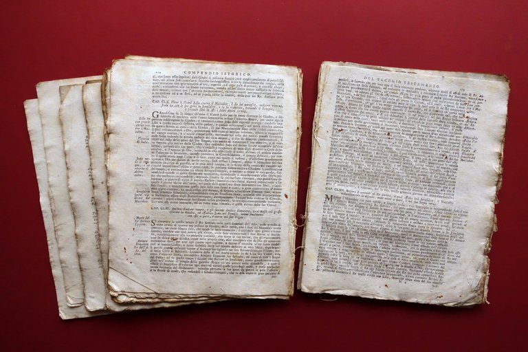 Compendio Storico del Vecchio e Nuovo Testamento B. Dionigi da …