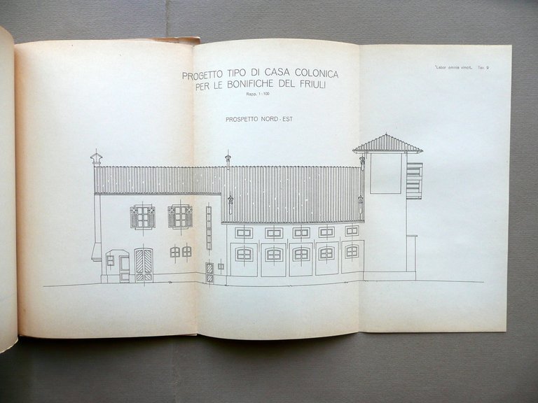 Concorso per Progetto di Casa Colonica Bonifiche del Friuli Lavori …