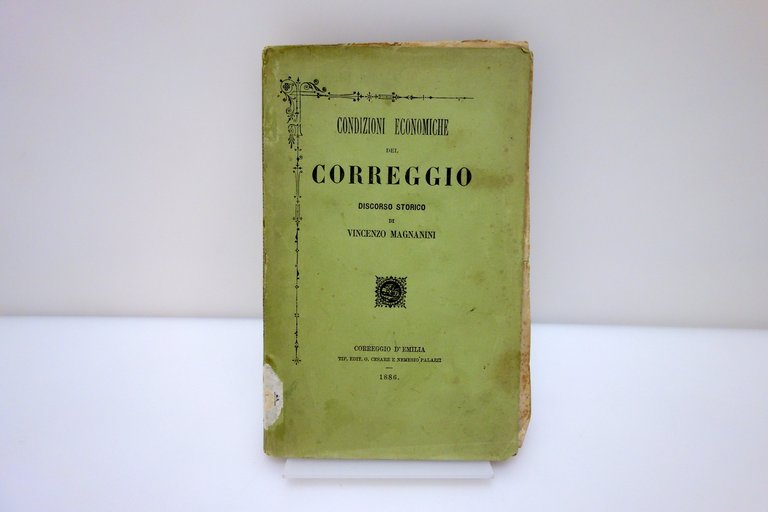 Condizioni Economiche del Correggio Vincenzo Magnanini Palazzi 1886 | Immagine Gallery 2