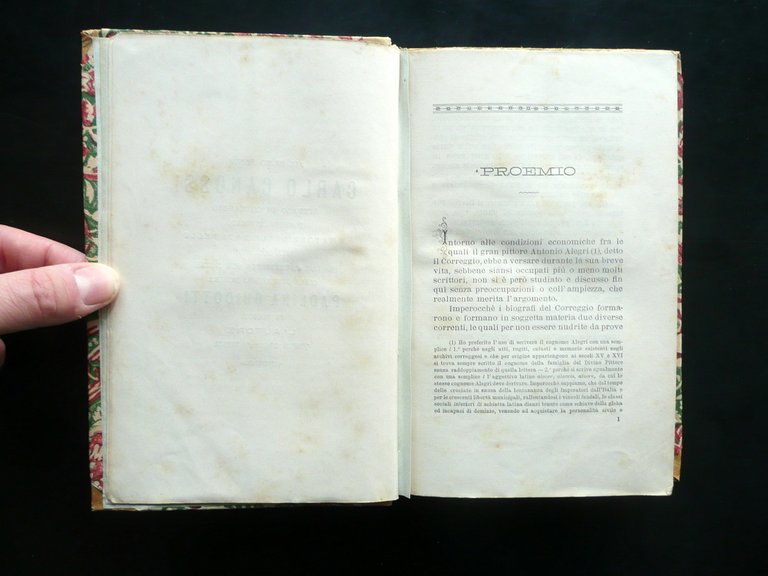Condizioni Economiche del Correggio Vincenzo Magnanini Palazzi 1886 | Immagine Gallery 4