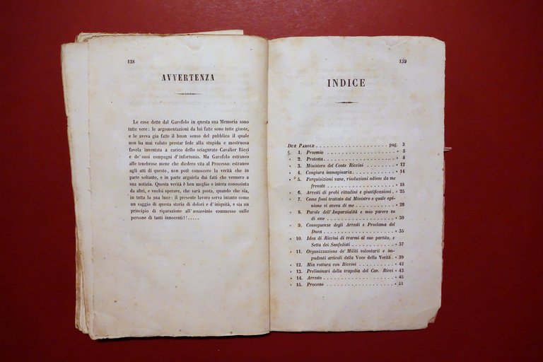 Confessioni di Francesco Garofalo Ex Direttore di Polizia in Modena …