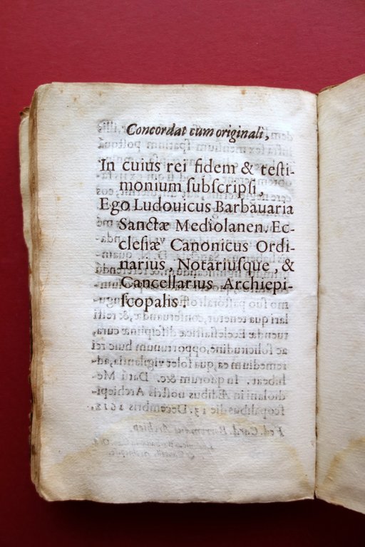 Constitutiones et Decreta Condita in Provinciali Sinodo Mediolanensis 1612