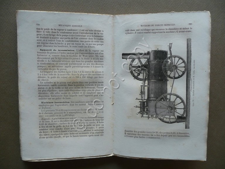 Constructions Rurales et Mecanique Agricole Lefour Maison Rustique Paris 1860-70
