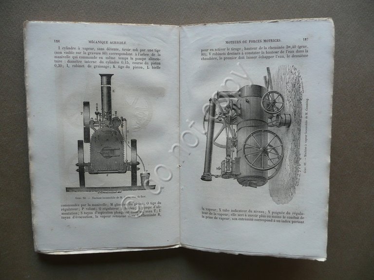 Constructions Rurales et Mecanique Agricole Lefour Maison Rustique Paris 1860-70