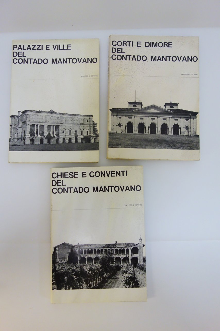 CONTADO MANTOVANO CHIESE CONVENTI VILLE CORTI VALLECCHI 3 VOLL COMPLETA …