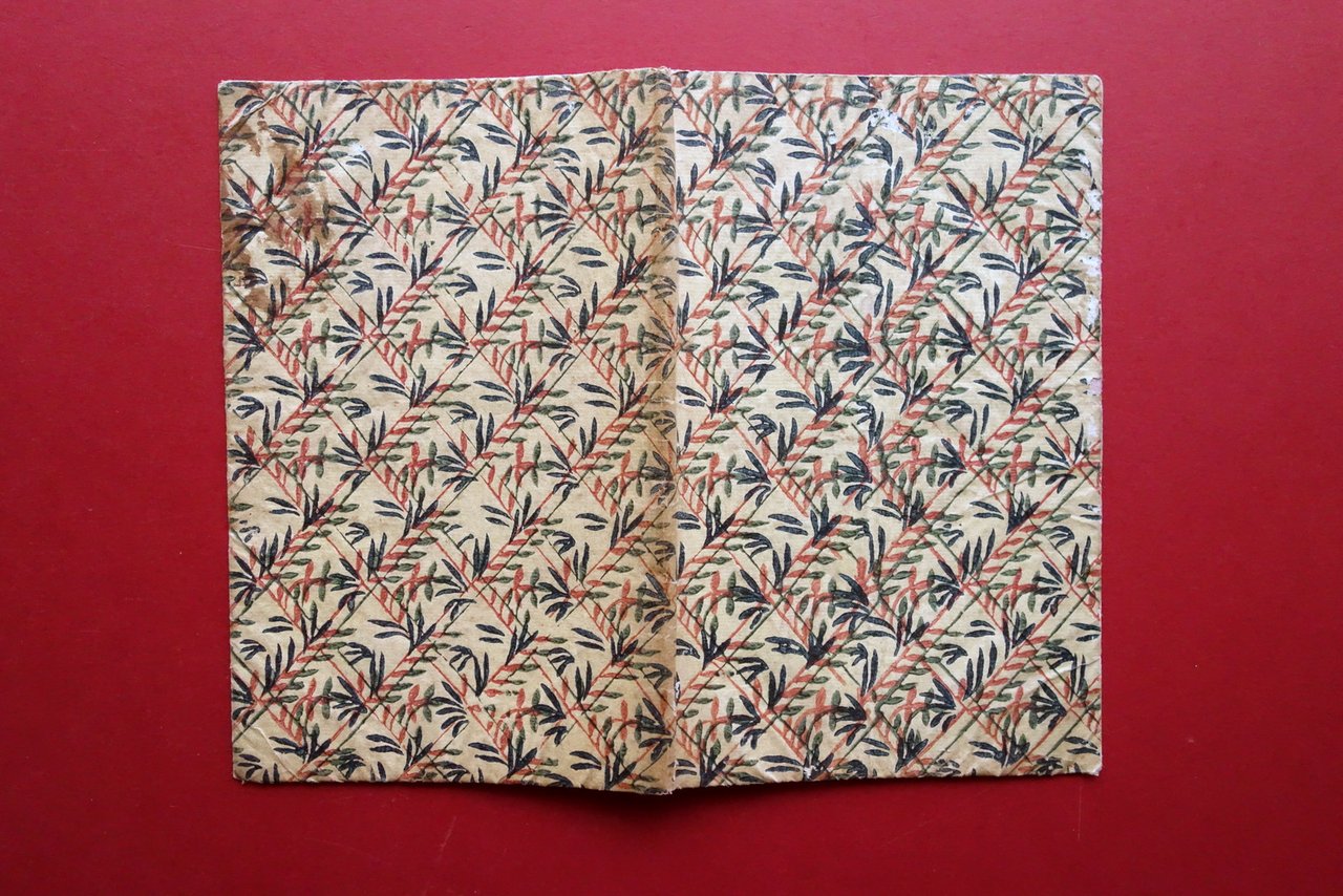 Coperta Legatura in Carta Varese Originale Primo Ottocento