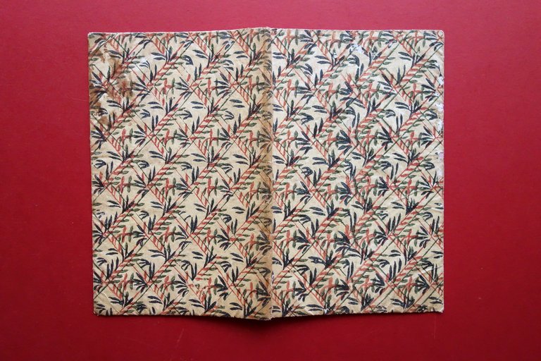 Coperta Legatura in Carta Varese Originale Primo Ottocento