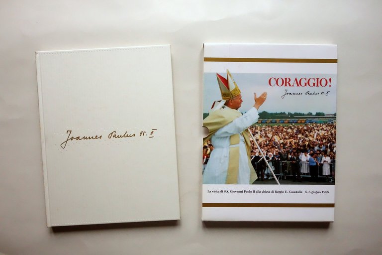 Coraggio! La Visita di Papa Giovanni Paolo II a Reggio Emilia 1988 Zeno Davoli