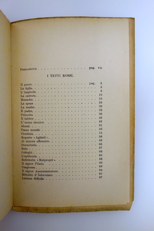 Corrado Tumiati I Tetti Rossi Ricordi di Manicomio Treves 1931 …