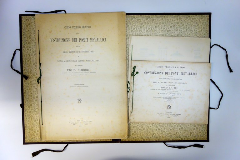 Corso Teorico Pratico per Costruzione dei Ponti Metallici Chicchi 1886 …