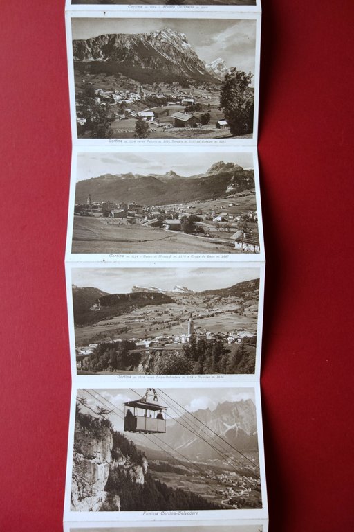 Cortina d'Ampezzo Dolomiti Libretto a Fisarmonica Ghedina 20 Fotocartoline | Immagine Gallery 5