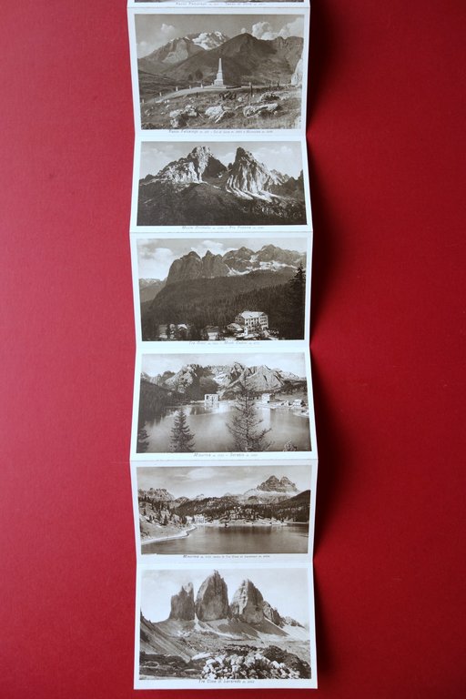 Cortina d'Ampezzo Dolomiti Libretto a Fisarmonica Ghedina 20 Fotocartoline | Immagine Gallery 8