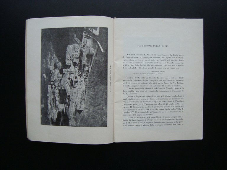 Cosma Buccola Badia Greca Grottaferrata 1933 S.Nilo