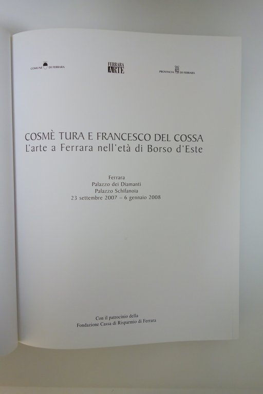 Cosmè Tura e Francesco del Cossa Arte a Ferrara nell'età … | Immagine Gallery 3