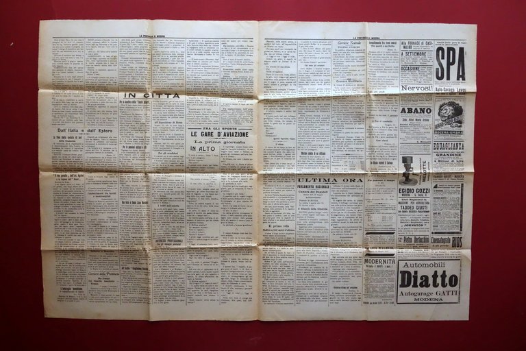 Costituzione Azienda Elettrica Modena Gare di Aviazione Provincia di Modena … | Immagine Gallery 2