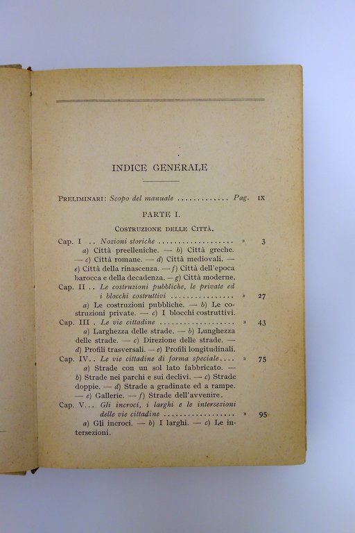 Costruzione Trasformazione e Ampliamento delle Città A. Caccia Hoepli 1915
